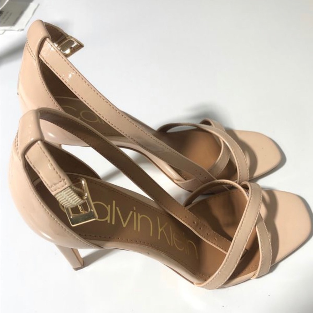 Calvin Klein Nude Heels